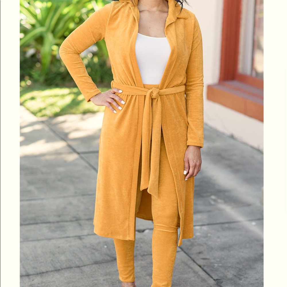 Two-Piece Kimono Legging Set